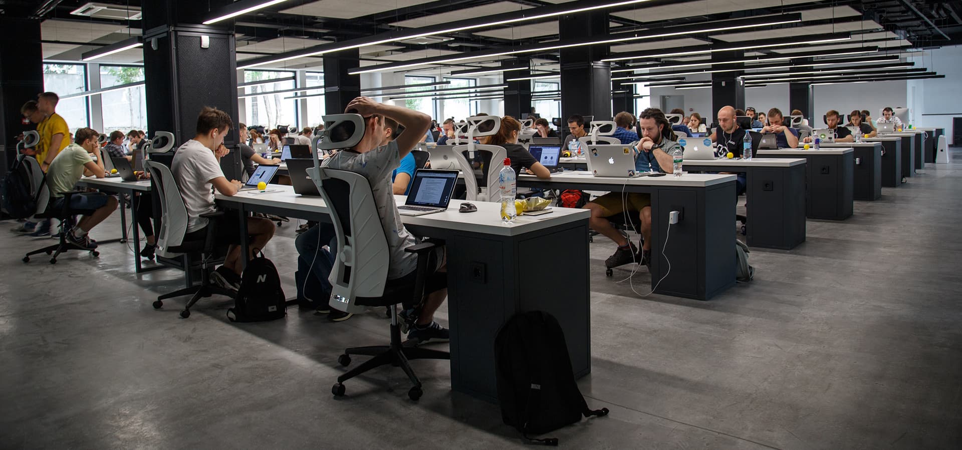 Photograph of a hackathon by Alex Kotliarskyi on Unsplash.