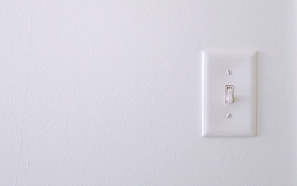 Toggle a Boolean in JavaScript.