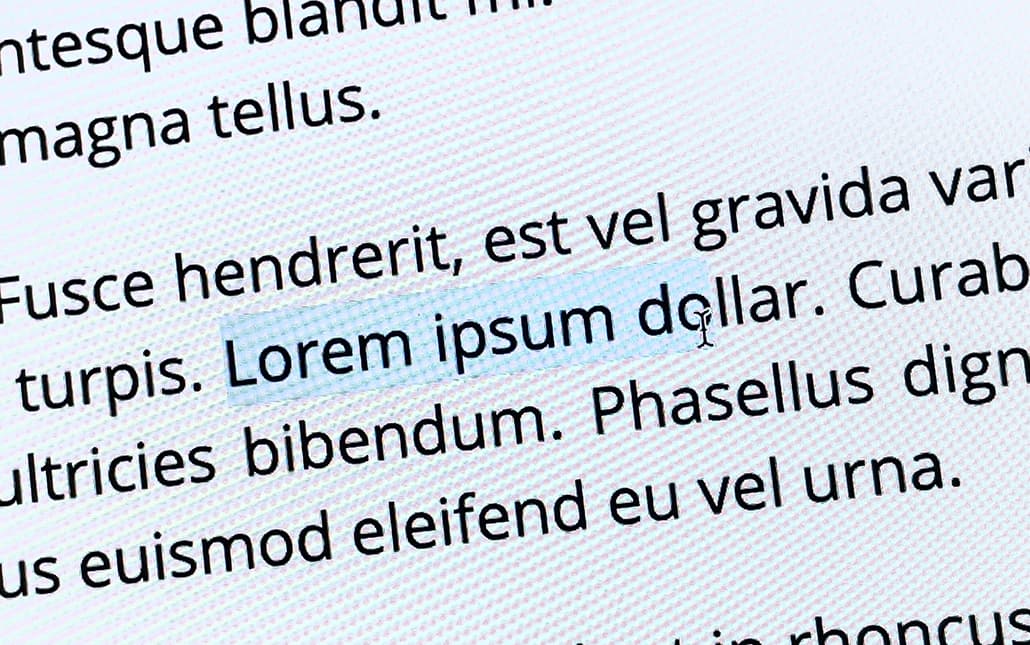 Disabling Text Selection Highlighting with CSS.